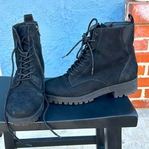 Lucky brand lace up boots